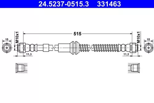Remslang ATE 24.5237-0515.3)