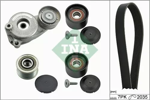 V-geribbelde riemset Schaeffler INA 529 0050 21)