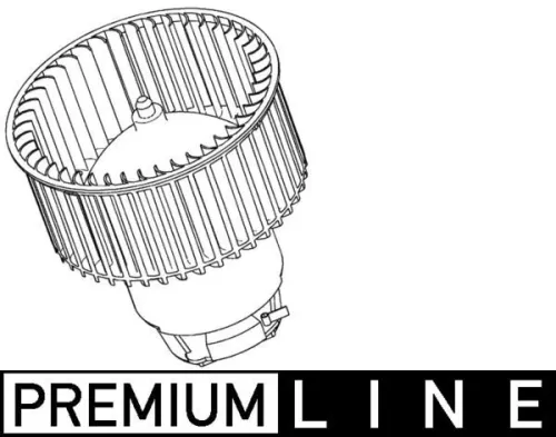 Binnenventilator MAHLE AB 118 000P)