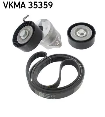 V-geribbelde riemset SKF VKMA 35359)
