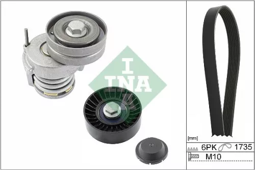 V-geribbelde riemset Schaeffler INA 529 0505 10)