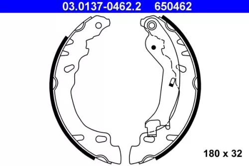Remblokkenset ATE 03.0137-0462.2)