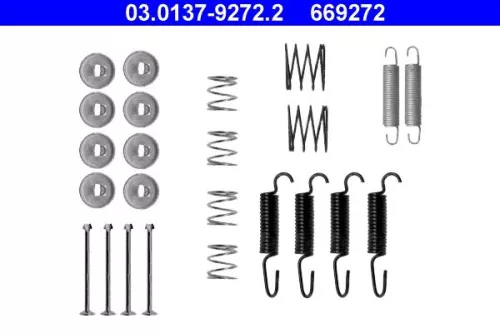 Accessoirekit, parkeerremblokken ATE 03.0137-9272.2)