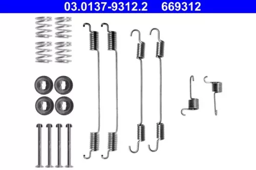 Accessoirekit, remschoenen ATE 03.0137-9312.2)