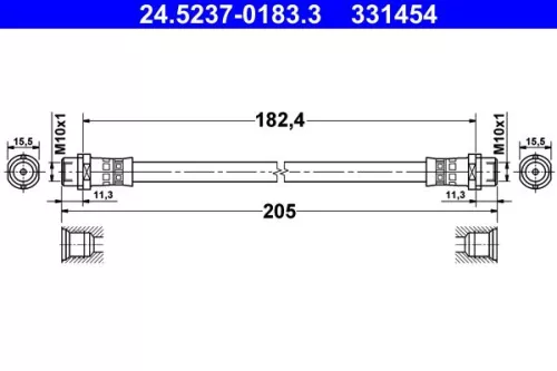 Remslang ATE 24.5237-0183.3)