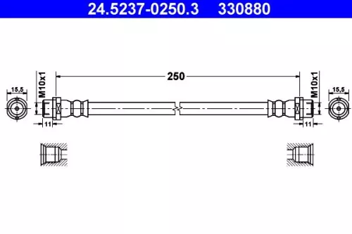 Remslang ATE 24.5237-0250.3)