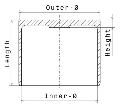 Stoter KOLBENSCHMIDT 50007558)