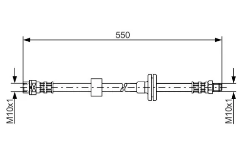 Remslang BOSCH 1 987 481 056)