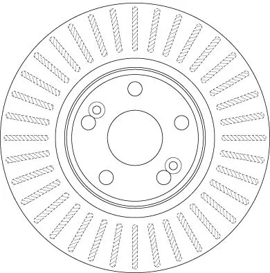 Remschijf TRW DF6233S)