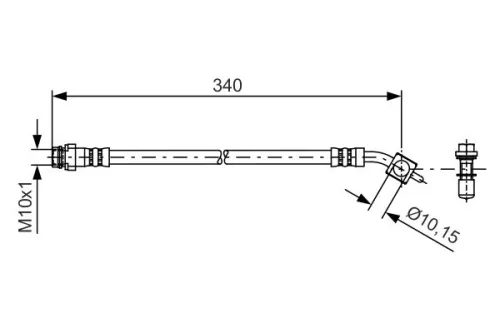 Remslang BOSCH 1 987 481 424)