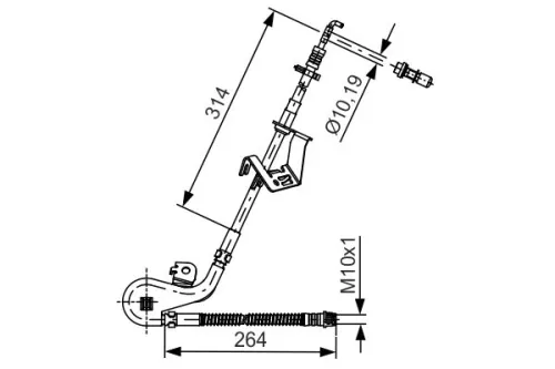 Remslang BOSCH 1 987 481 428)