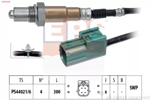 Oxygen Sensor EPS 1.997.633)
