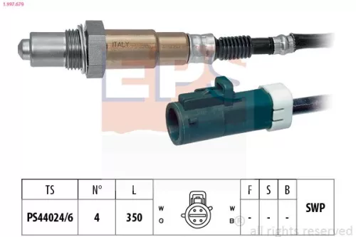 Oxygen Sensor EPS 1.997.679)