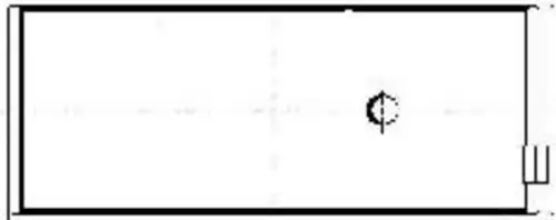 Drijfstanglagerset MAHLE 011 PS 18724 000)