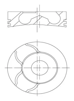 Zuiger MAHLE 021 58 00)
