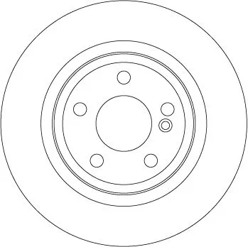 Remschijf TRW DF6634)