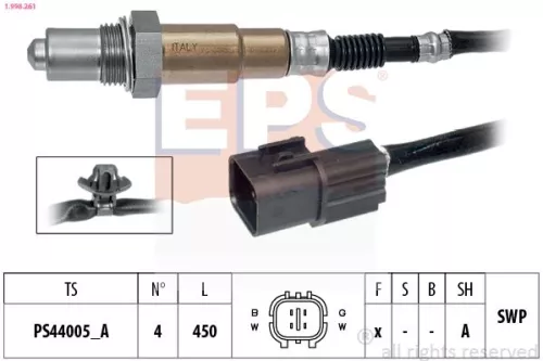 Oxygen Sensor EPS 1.998.261)