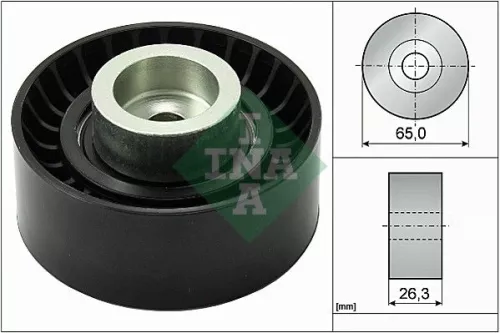 Ombuigings-/geleidingspoelie, V-geribbelde riem Schaeffler INA 532 0470 10)