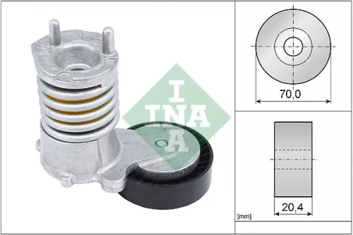 Riemspanner, V-geribbelde riem Schaeffler INA 534 0274 10)