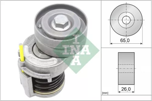 Riemspanner, V-geribbelde riem Schaeffler INA 534 0346 10)