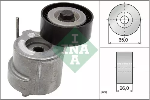 Riemspanner, V-geribbelde riem Schaeffler INA 534 0404 10)