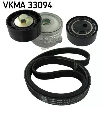 V-ribbed Belt Set SKF VKMA 33094)