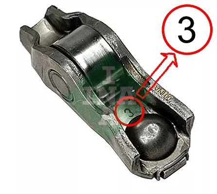 Vingervolger, motortiming Schaeffler INA 422 0223 10)