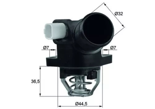 Thermostaat, koelvloeistof MAHLE TM 32 103)