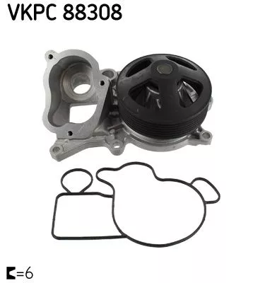 Waterpomp, motorkoeling SKF VKPC 88308)