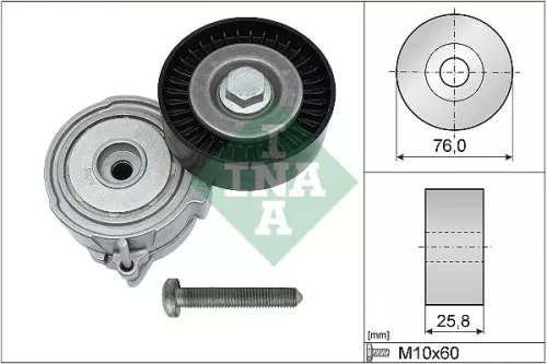 Riemspanner, V-geribbelde riem Schaeffler INA 534 0375 10)
