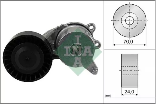 Riemspanner, V-geribbelde riem Schaeffler INA 534 0553 10)