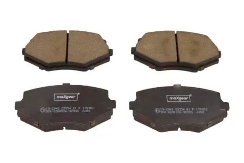 Remblokkenset, schijfrem MAXGEAR 19-2949)