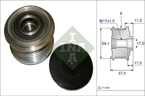 Alternator Freewheel Clutch Schaeffler INA 535 0149 10)
