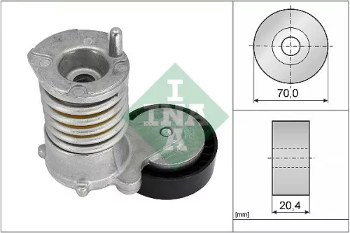Riemspanner, V-geribbelde riem Schaeffler INA 534 0030 10)