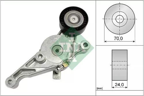 Riemspanner, V-geribbelde riem Schaeffler INA 534 0151 10)