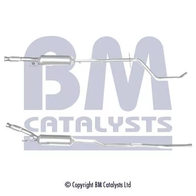 Roet-/deeltjesfilter, uitlaatsysteem BM Catalysts BM11320H)