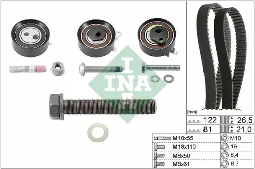 Timing Belt Kit Schaeffler INA 530 0484 10)