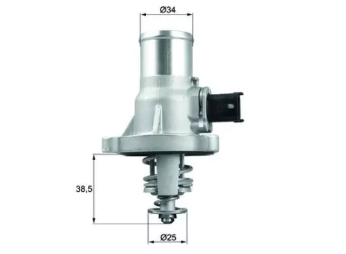 Thermostat, coolant MAHLE TM 41 105)