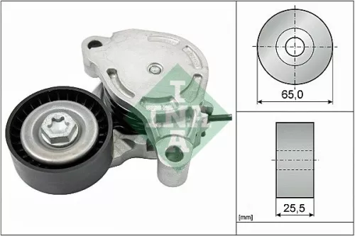 Riemspanner, V-geribbelde riem Schaeffler INA 534 0571 10)