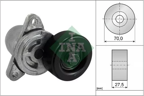 Riemspanner, V-geribbelde riem Schaeffler INA 534 0306 10)