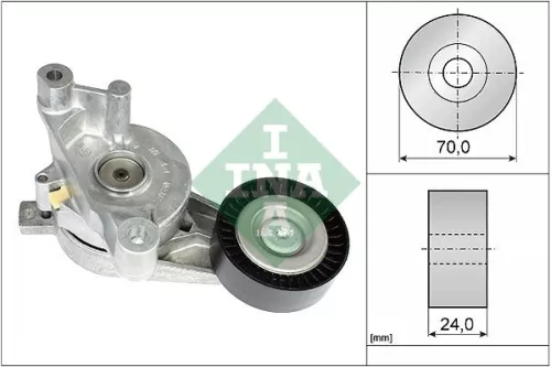 Riemspanner, V-geribbelde riem Schaeffler INA 534 0059 10)