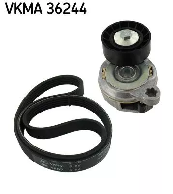 V-geribbelde riemset SKF VKMA 36244)