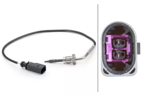 Sensor, uitlaatgastemperatuur HELLA 6PT 014 494-101)