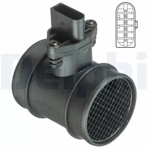 Luchtmassastroomsensor DELPHI AF10409-12B1)