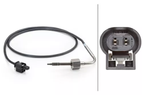 Sensor, uitlaatgastemperatuur HELLA 6PT 014 494-091)