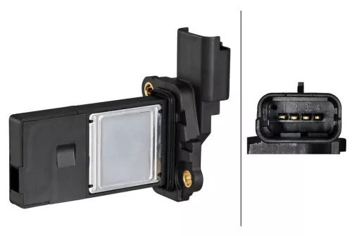 Luchtmassastroomsensor HELLA 8ET 358 095-211)