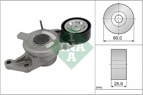 Riemspanner, V-geribbelde riem Schaeffler INA 534 0657 10)