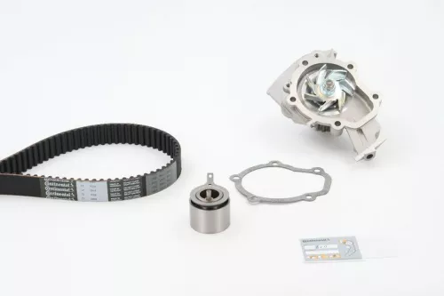 Waterpomp- en distributieriemset CONTINENTAL CTAM CT1008WP2)