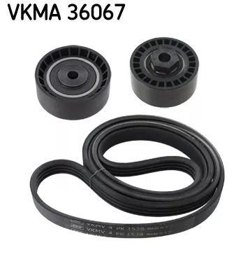 V-geribbelde riemset SKF VKMA 36067)