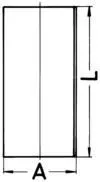 Cilindervoering KOLBENSCHMIDT 89436190)